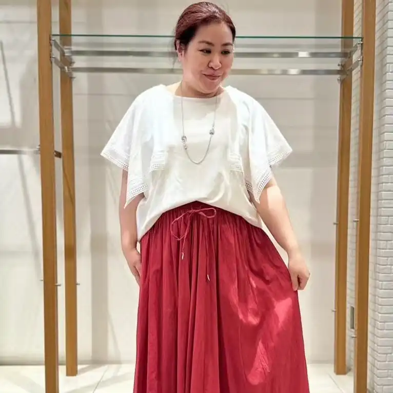 接触冷感ハンカチーフスリーブカット