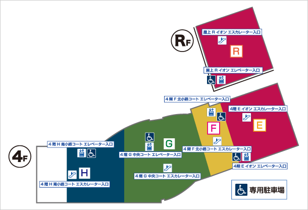 4F駐車場マップ