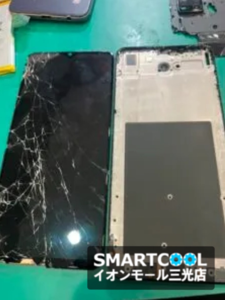 OPPO A73の画面交換修理も当店にお任せ！
