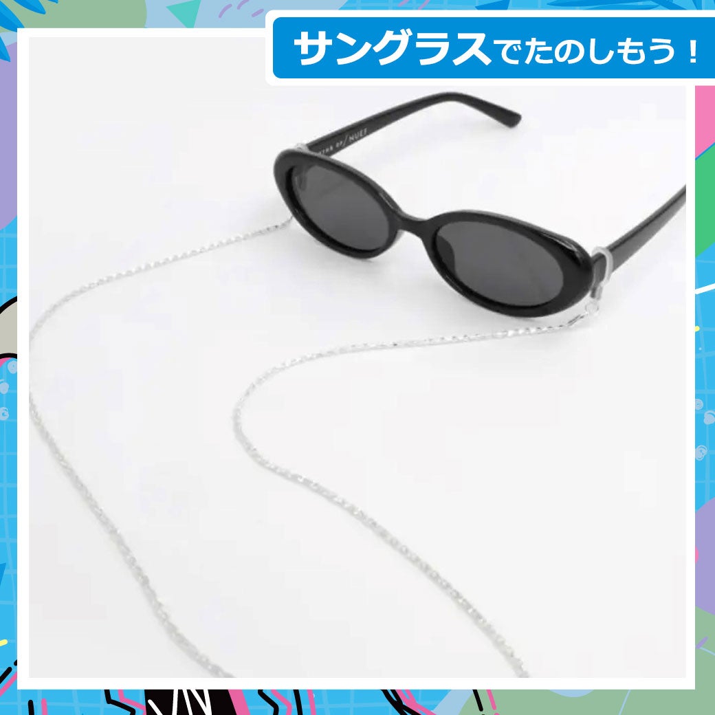 【NUEF別注】スリムフレームサングラス