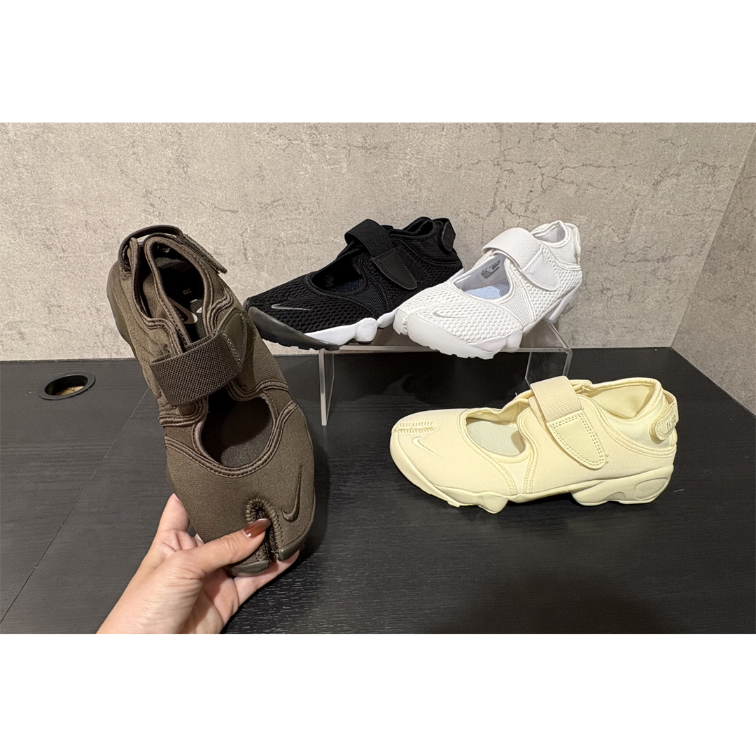 素足でいたいけどシューズが必要な時は、エアリフトで決まり☆