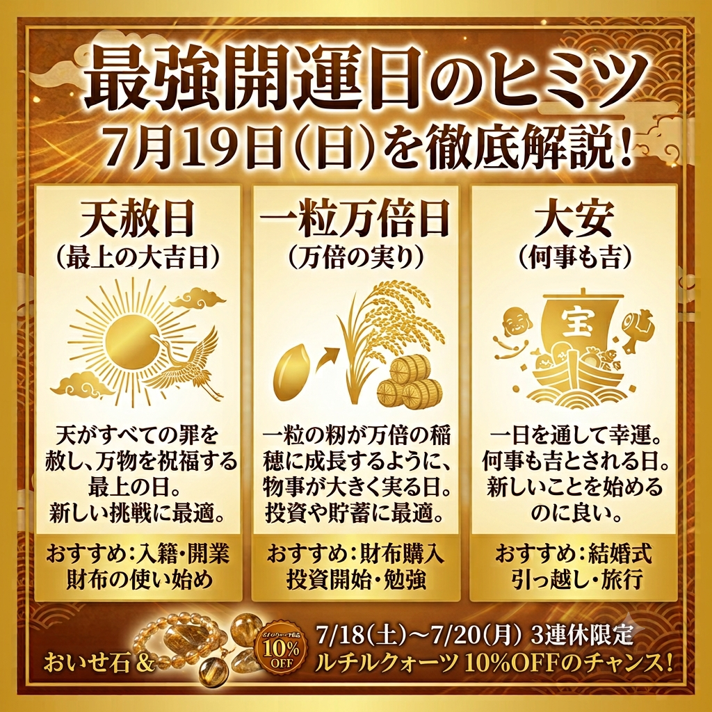 タイタンルチルクォーツ 卵型 最終お値下げ！ ニュース｜ショップニュース｜最強開運日｜イオンモール堺北花田