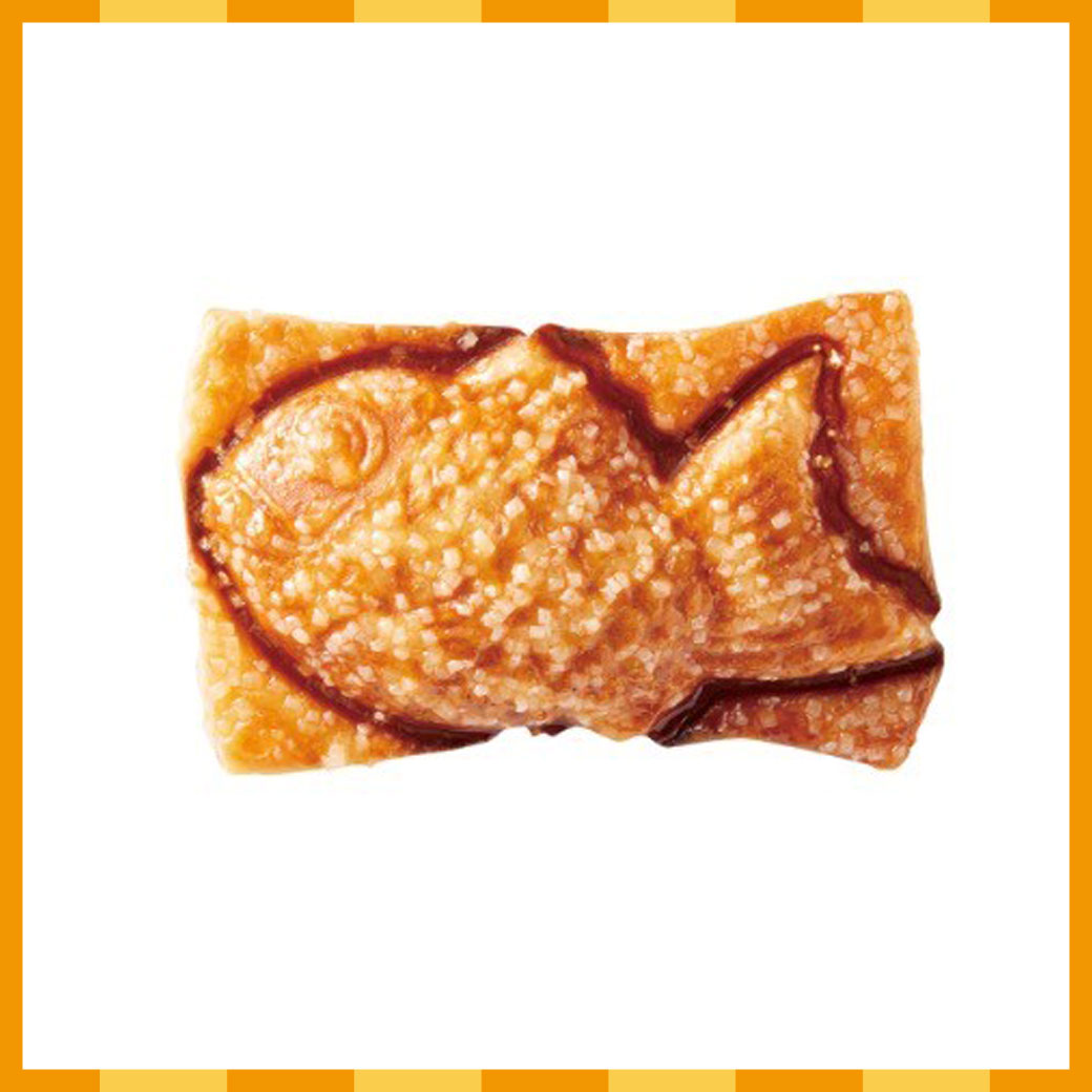 クロワッサンたい焼き（あずき　カスタード）