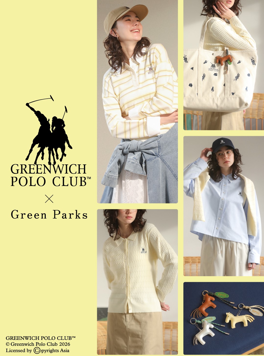 GREENWICH POLO CLUB×Green Parks​