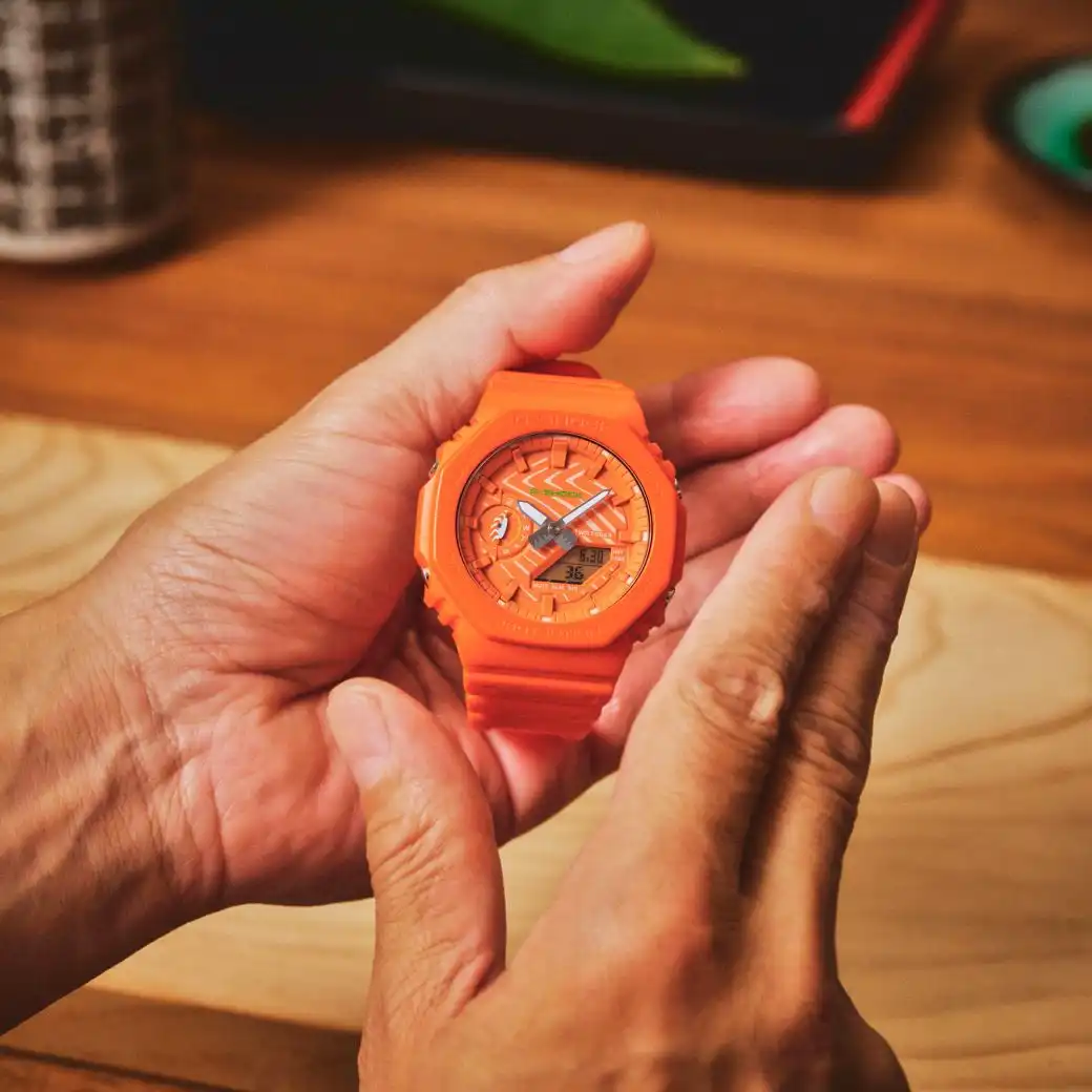 G-SHOCK x 寿司（サーモン）