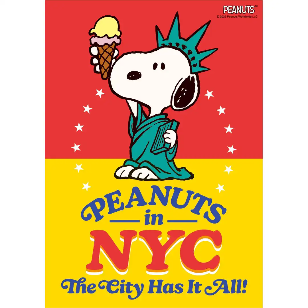 PEANUTS in NYC -The City Has It All！