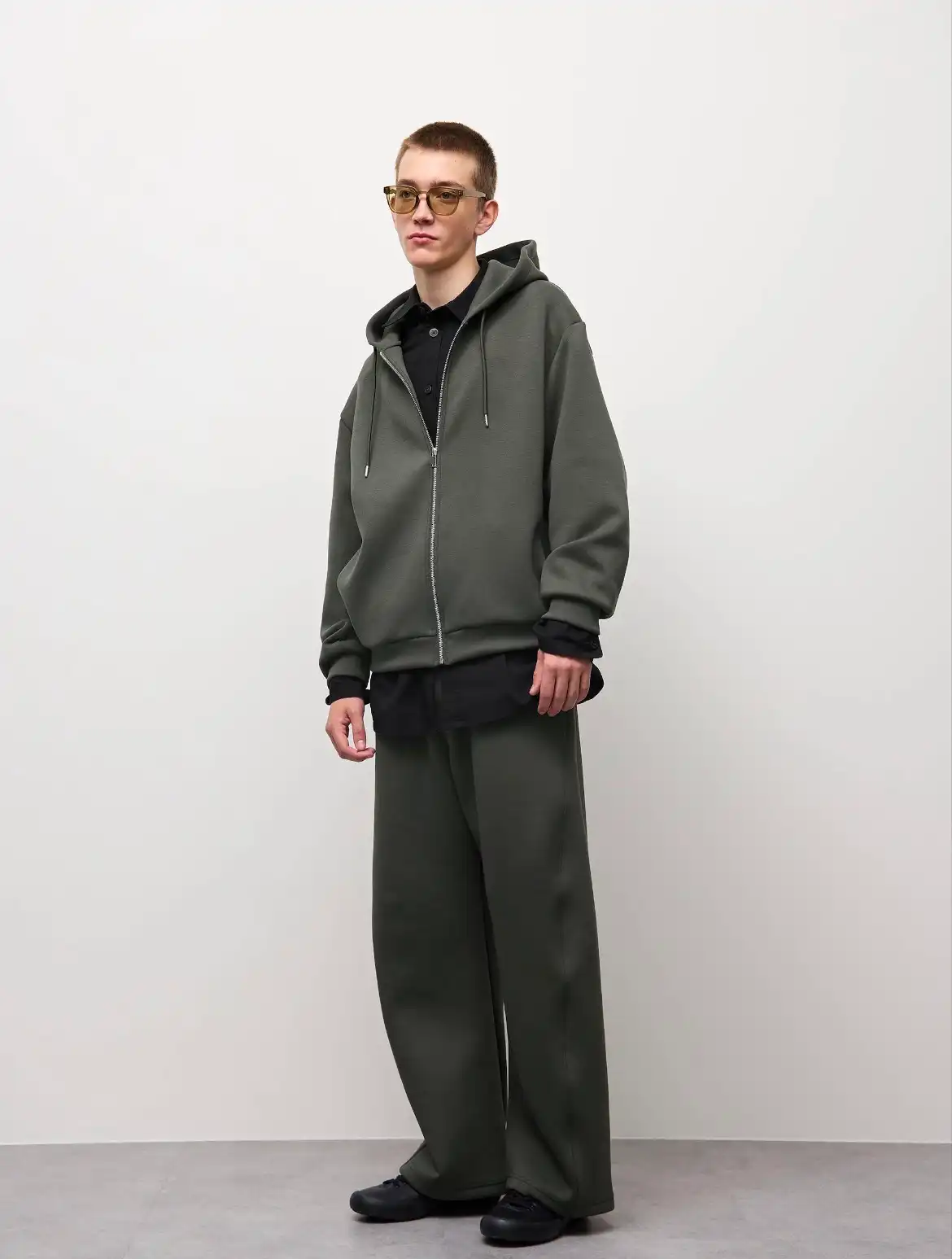 MENS スムーススウェット3Dバレルパンツ