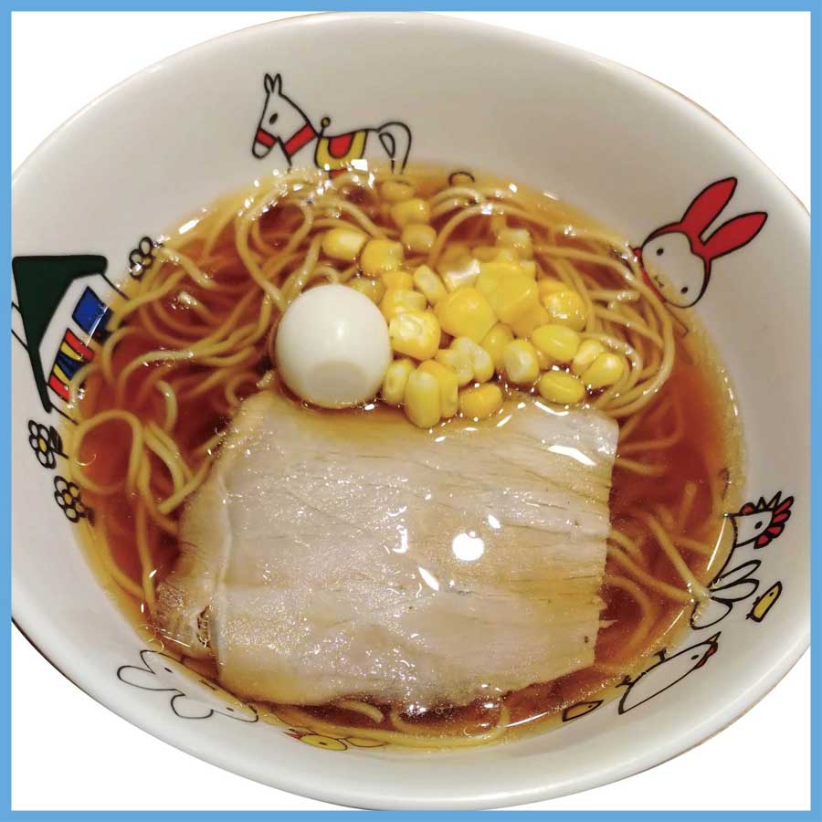 【小学生以下のお子さま限定】お子さま中華そば(単品)　本体価格91円(税込100円)