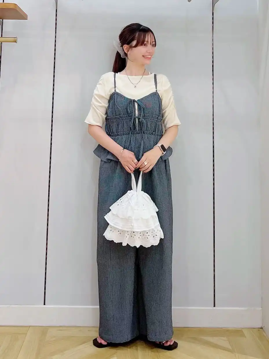 SALE！！ペプラムキャミサロペ☆