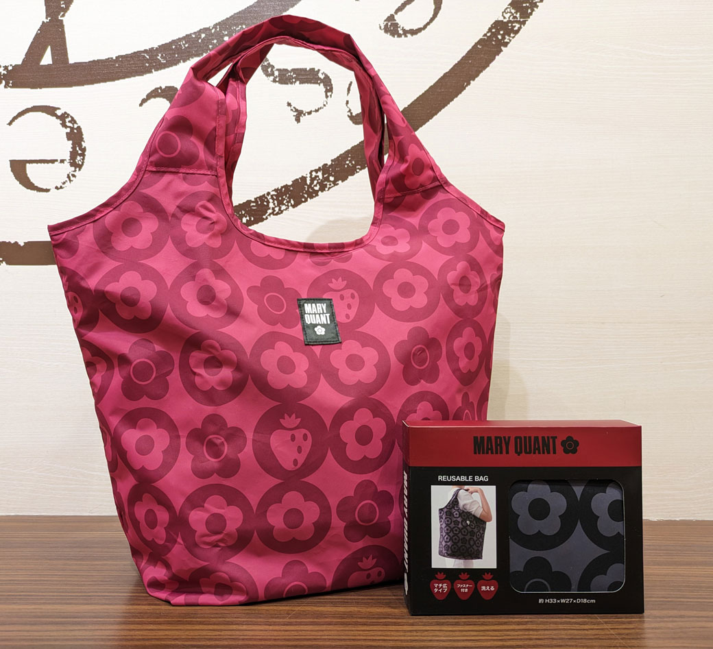 MARY QUANTエコバッグ　イチゴ