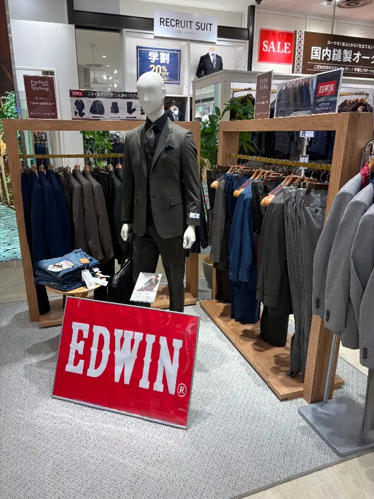 新作EDWINコラボセットアップ