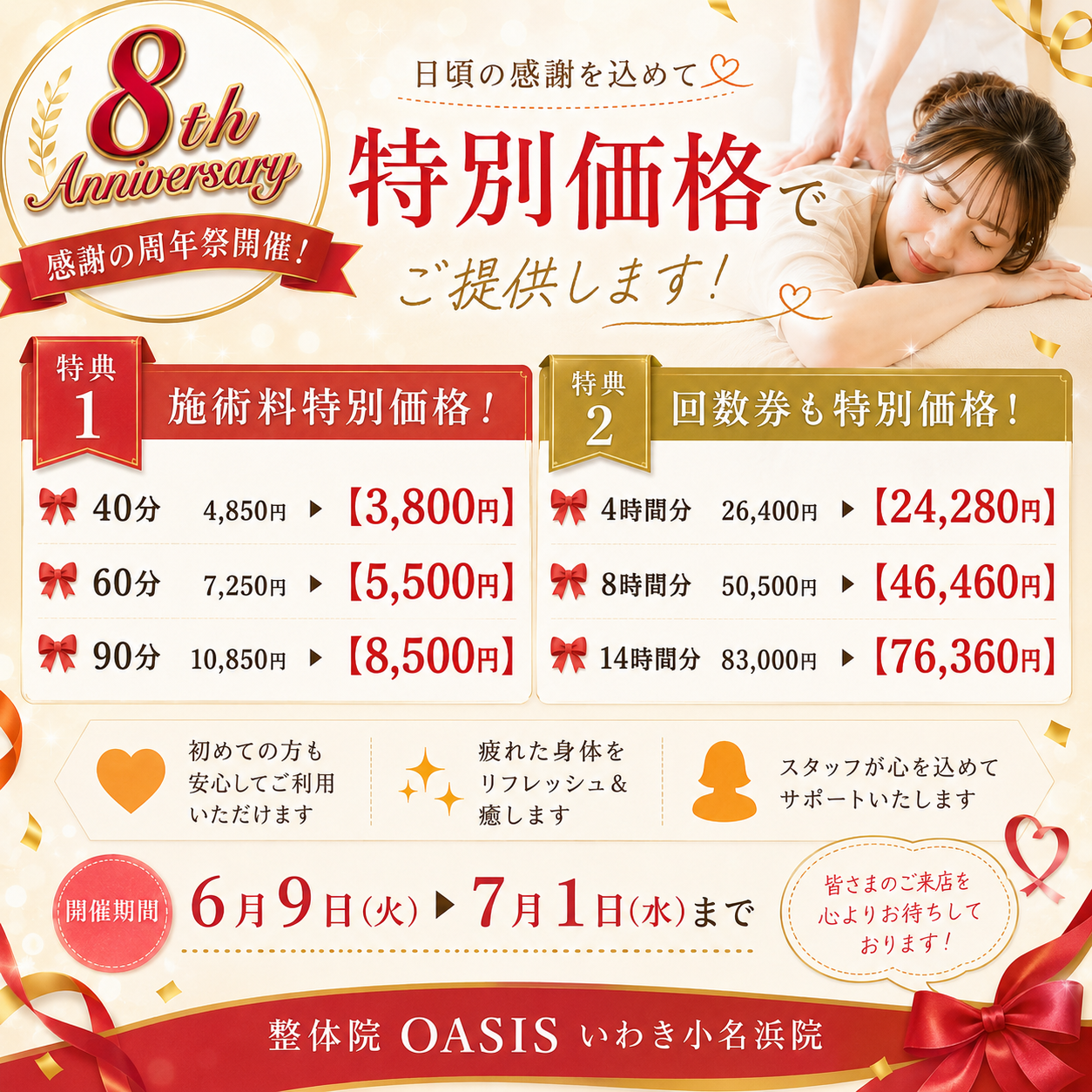 感謝の8周年