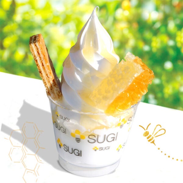 巣房蜜ソフトクリーム 50円引き