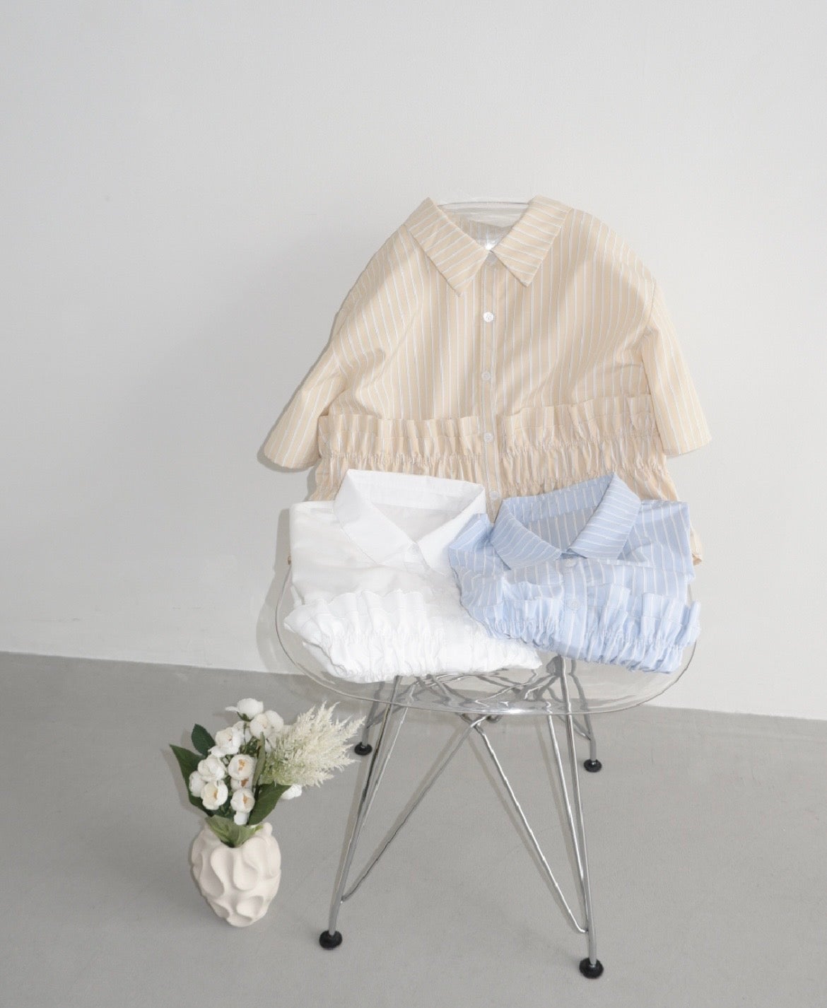 【美品】専用品半袖シャツ &スカート ニュース｜ショップニュース｜～フリルシャツ～｜イオンモール熊本