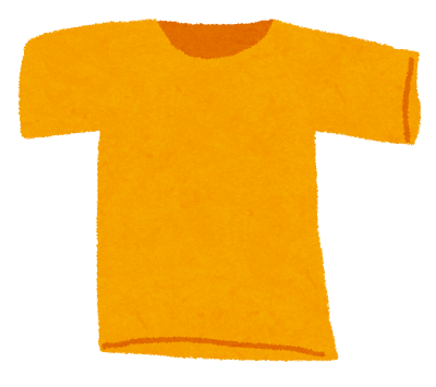 Tシャツ・ポロシャツの着丈つめ