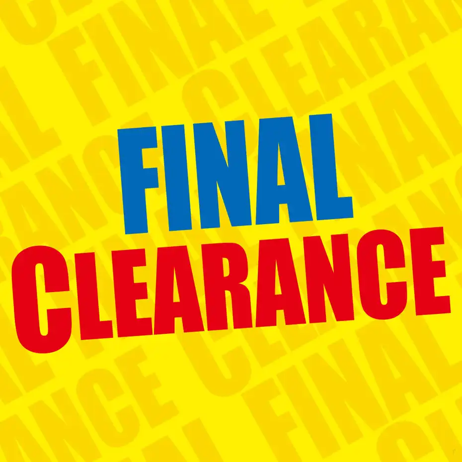 FINAL CLEARANCE 開催中！