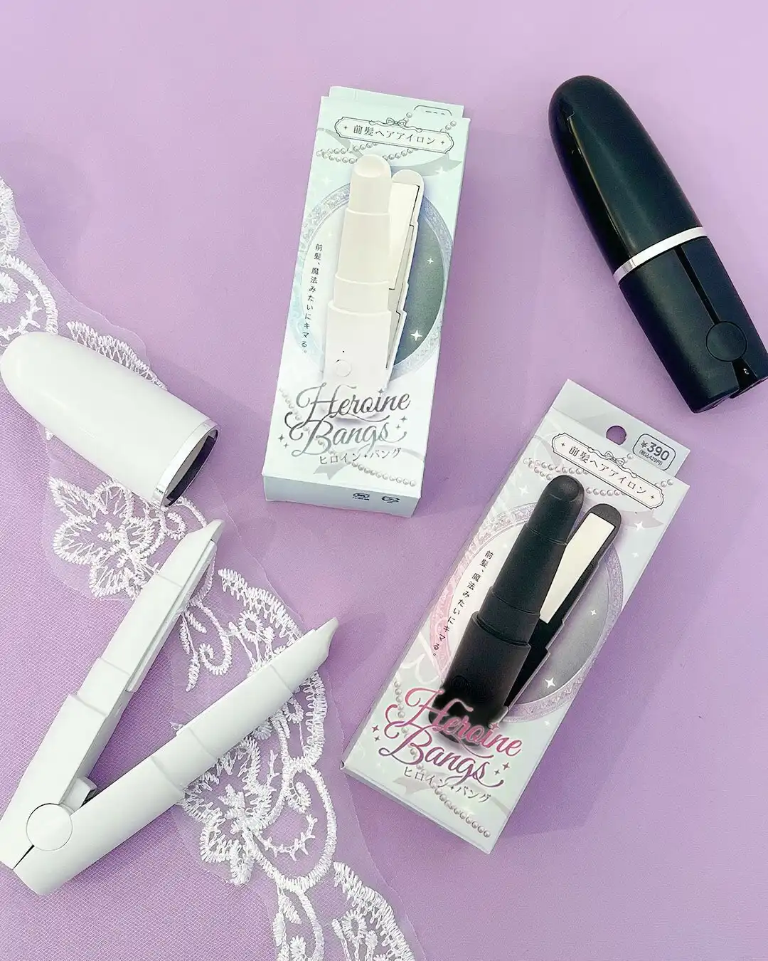 前髪、魔法みたいにキマる。ヘアアイロン「ヒロインバング」のご紹介！