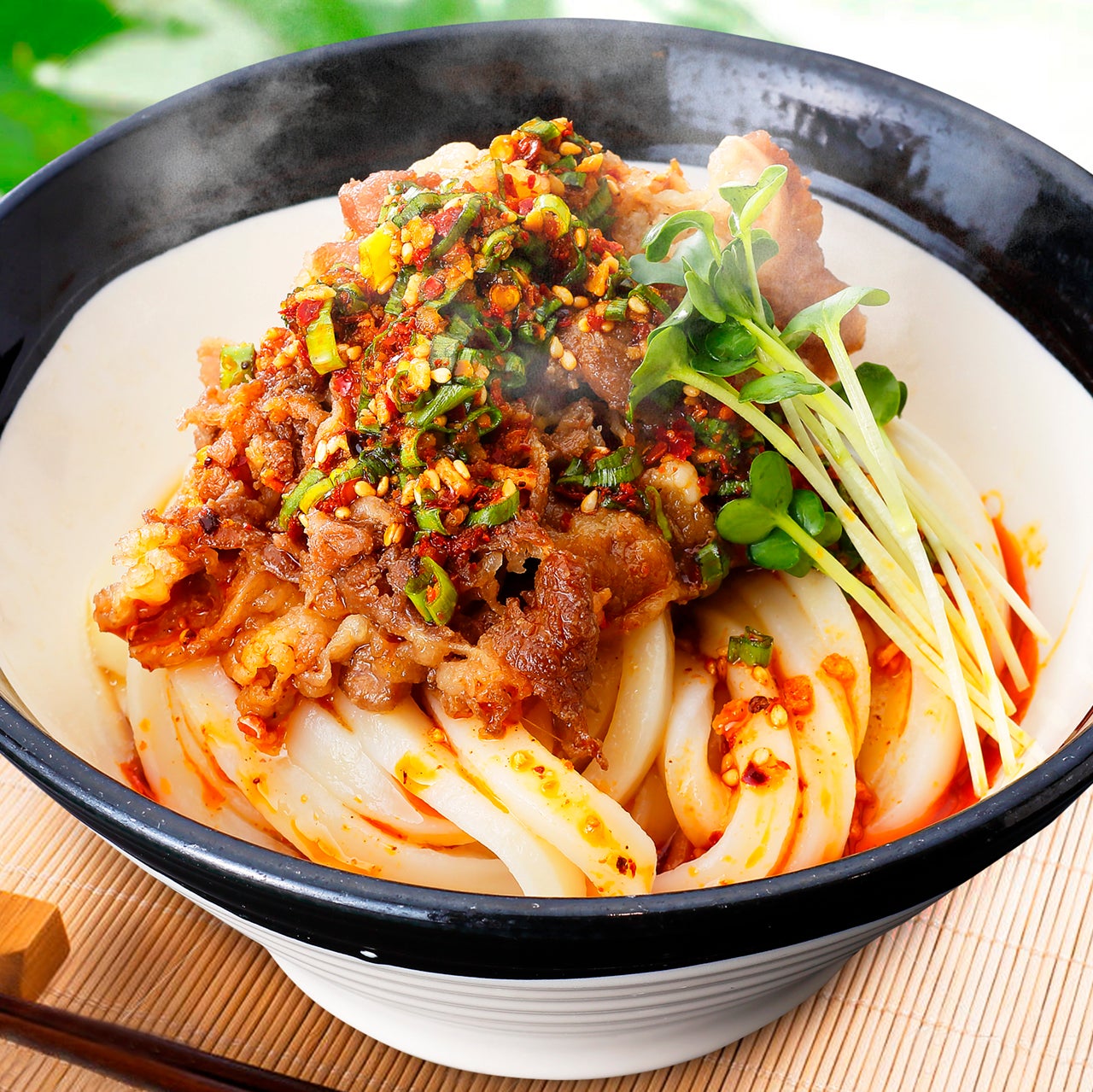 旨辛牛肉ぶっかけうどん(冷)