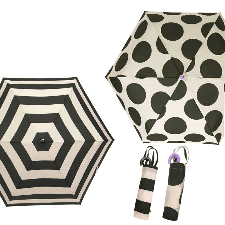 BORDER▼BALLDOT 折りたたみ傘 ／キッズ