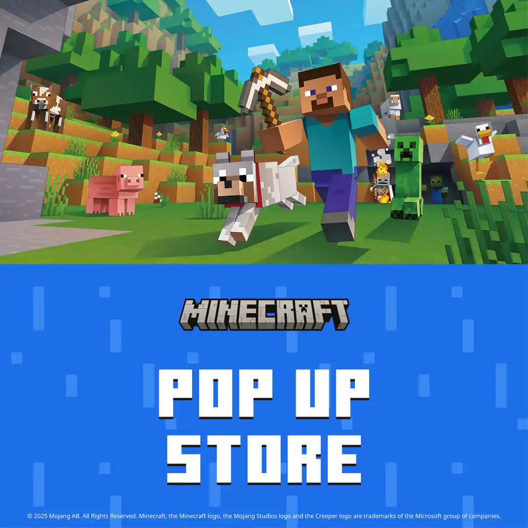 マインクラフト POP UP STORE／JURASSIC WORLD THE VILLAINS POP UP SHOP