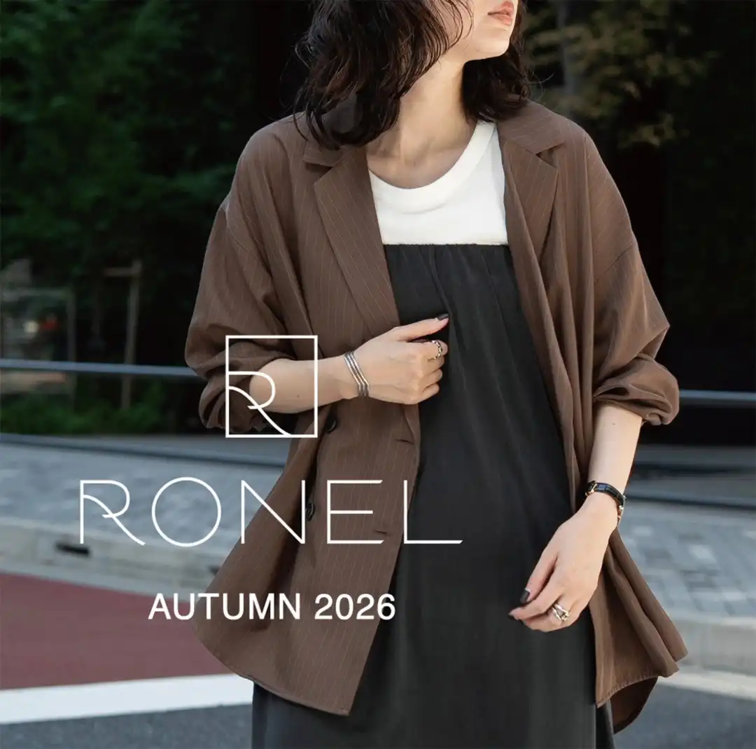 ［coen]RONEL（ロネル）秋冬の新作が入荷しました