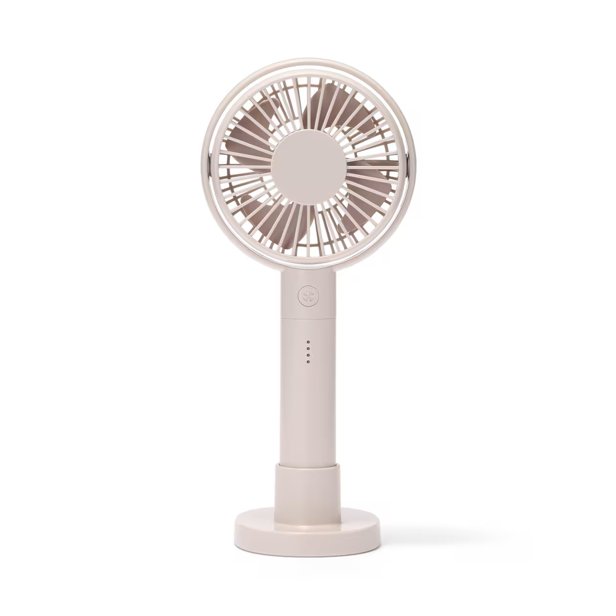 角度が変えられる充電式ハンディファン