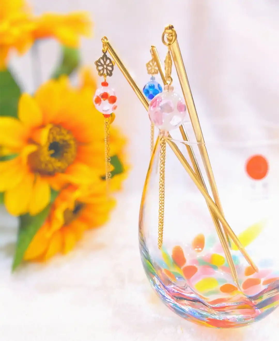 【夏祭りにもオススメ！】華やかなかんざしで粋な装いを