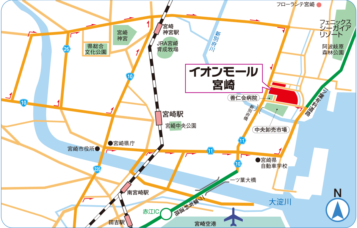 交通アクセスマップ