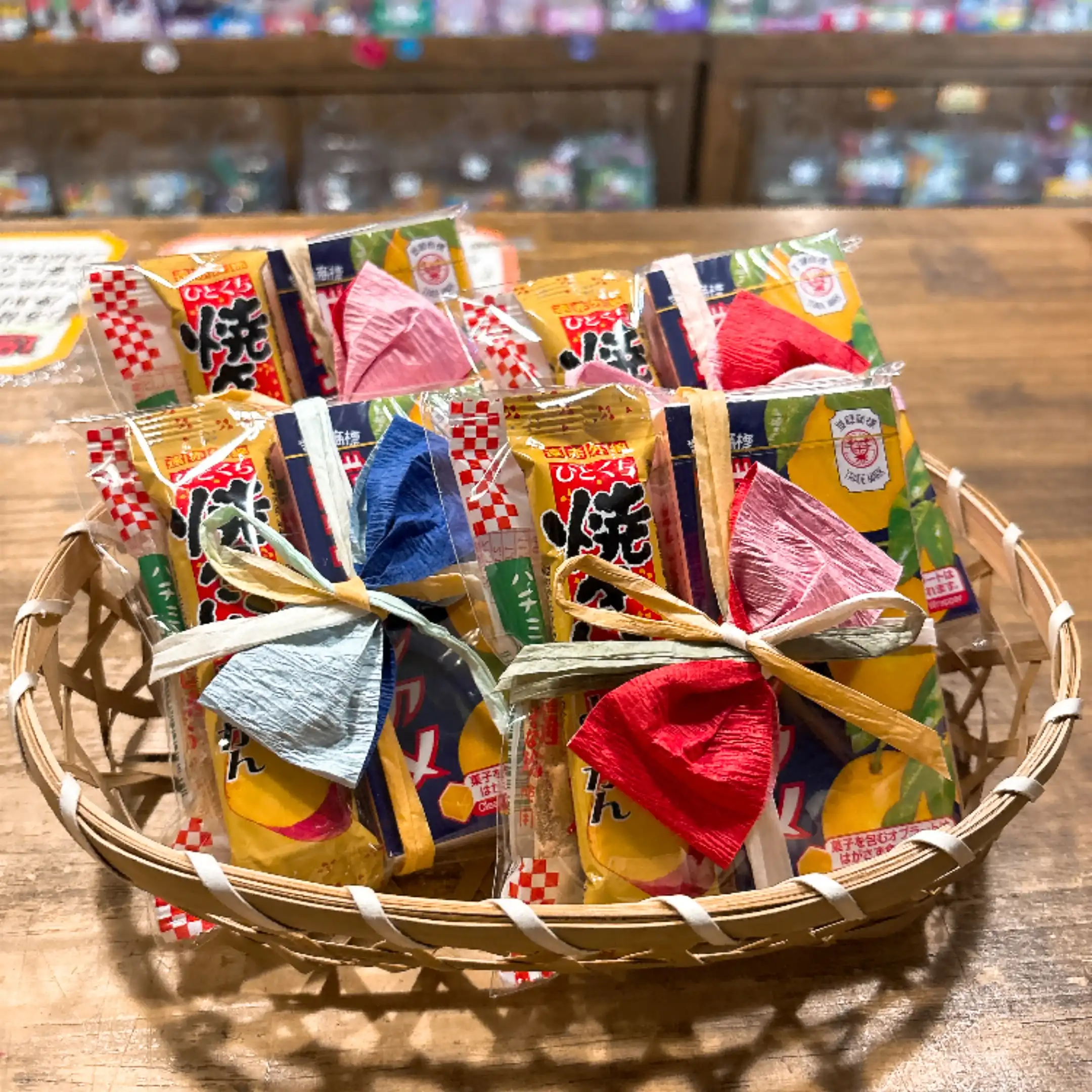 懐かしいお菓子の詰め合わせ
