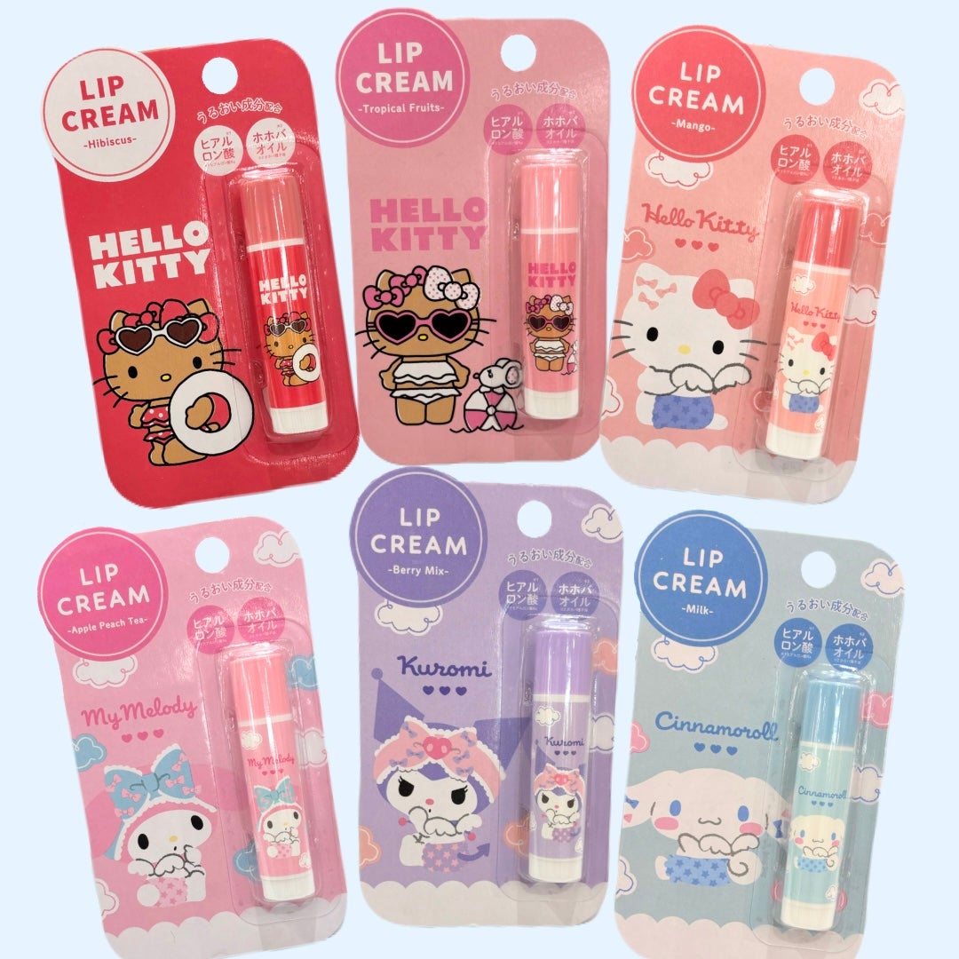 サンリオリップクリーム 株式会社サンリオ 本体価格600円(税込価格660円）