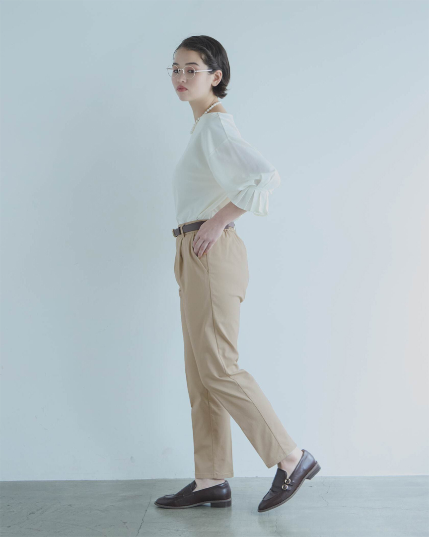 【接触冷感】キャンディスリーブ カットソー★