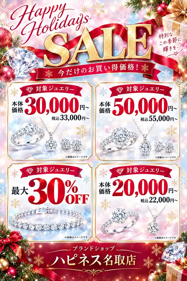 °˖✧ハピネスのホリデージュエリー°˖✧