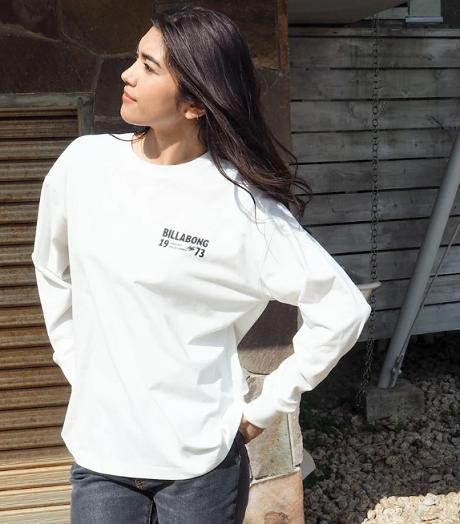 BILLABONG ウィメンズ SUN SURF & FUN LS TEE ロンT