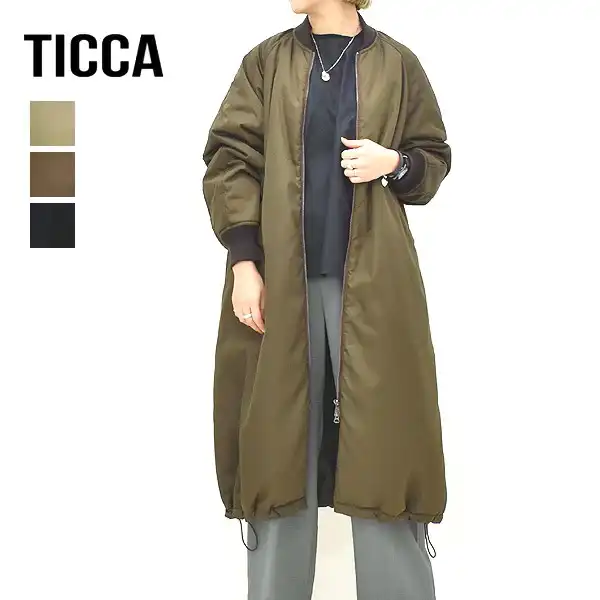 TICCAのアウター入荷中です