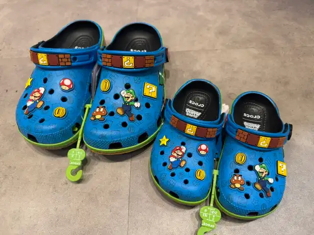 crocs × スーパーマリオ