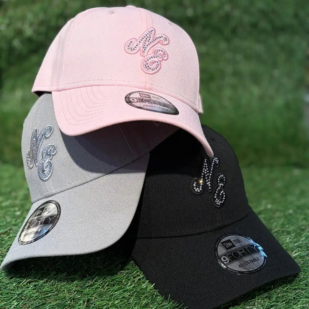 NEラインストーンキャップ再入荷！