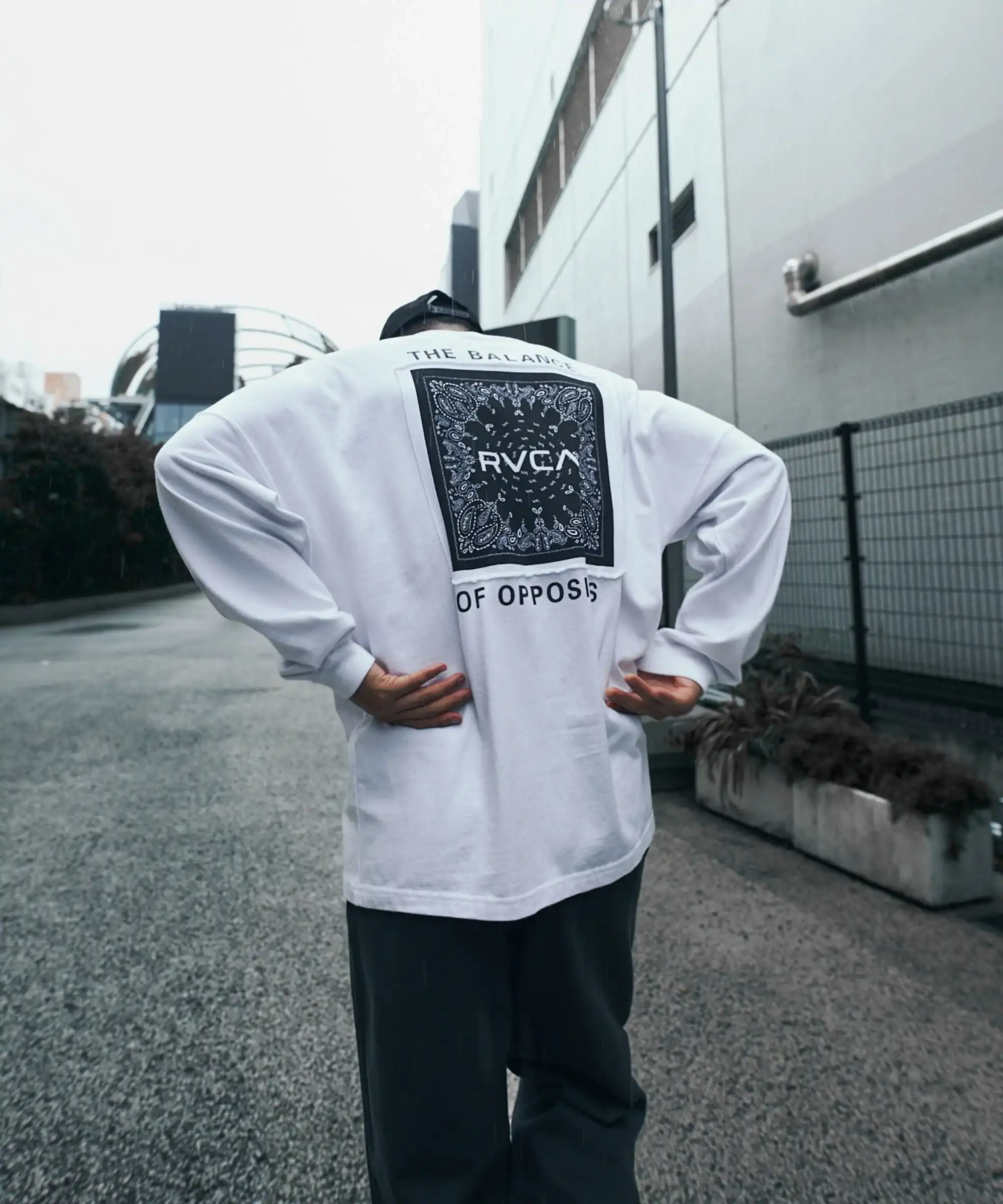 RVCA　メンズ　ロンT