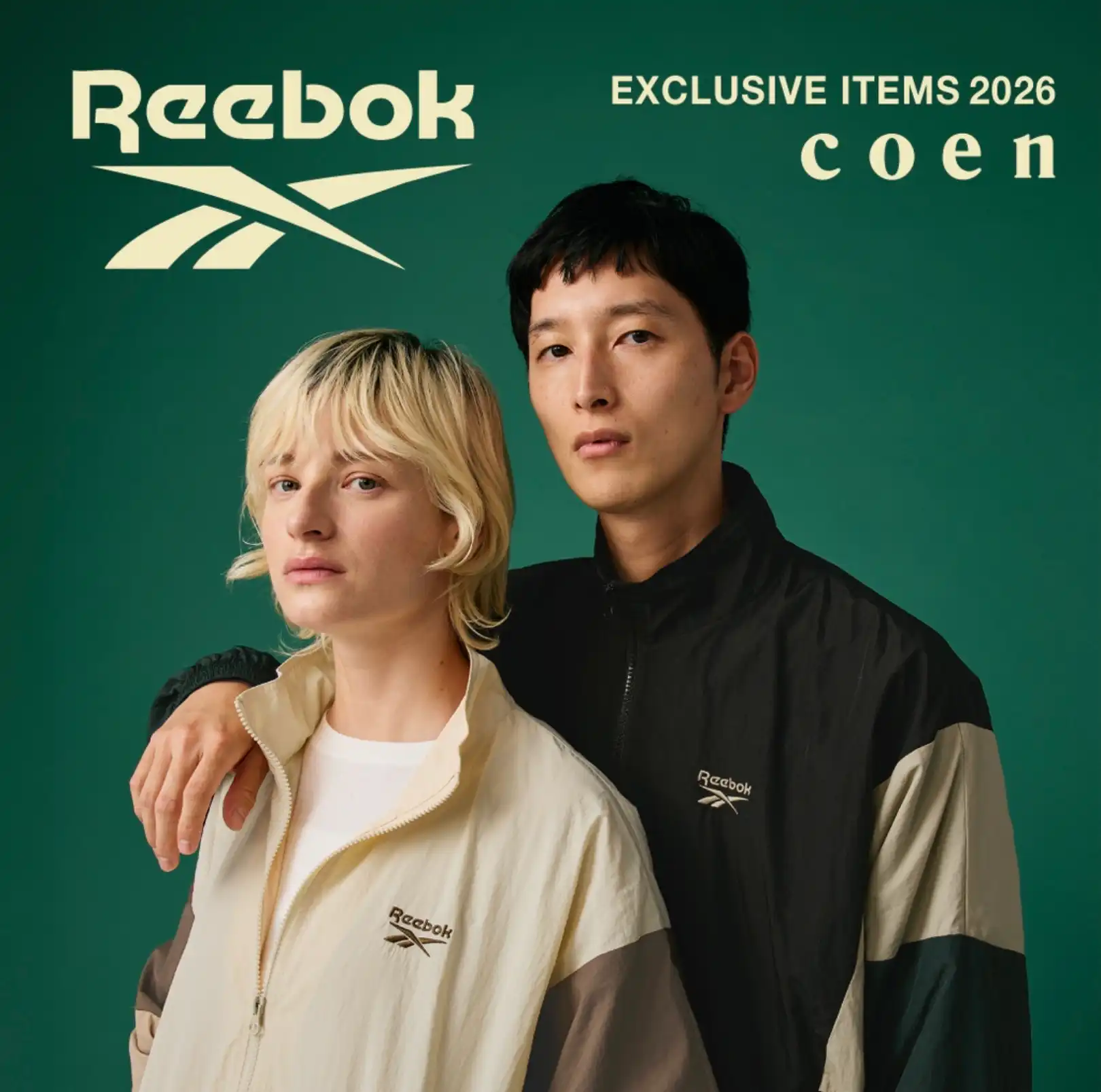 Reebok別注アイテム入荷♪