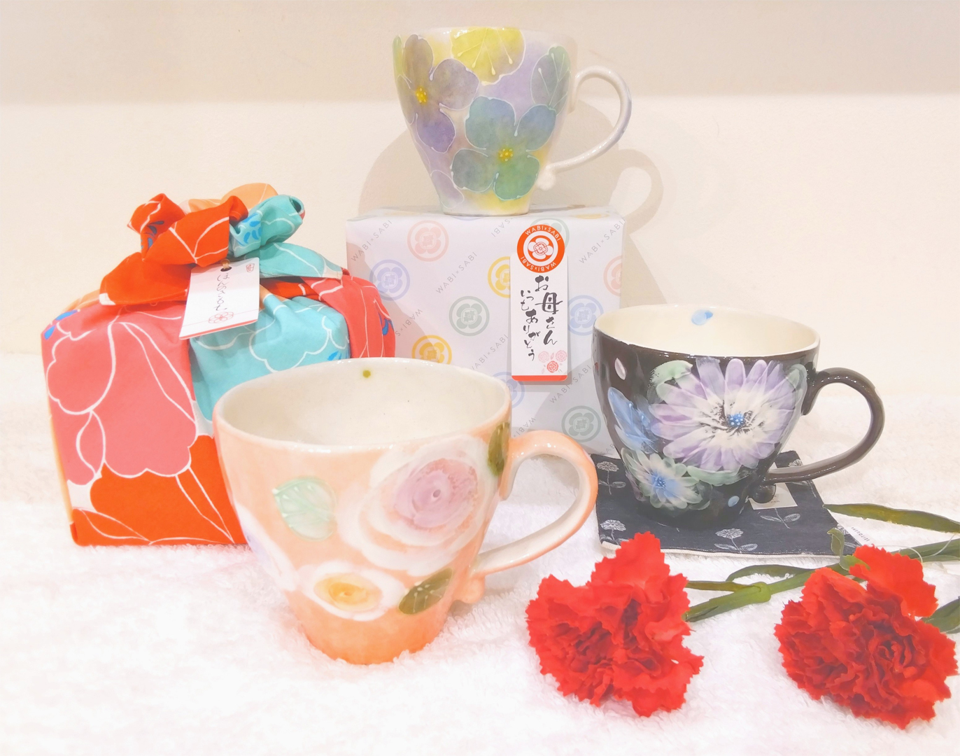 【新商品！母の日ギフトにもオススメ】〜やさしい花柄の器〜