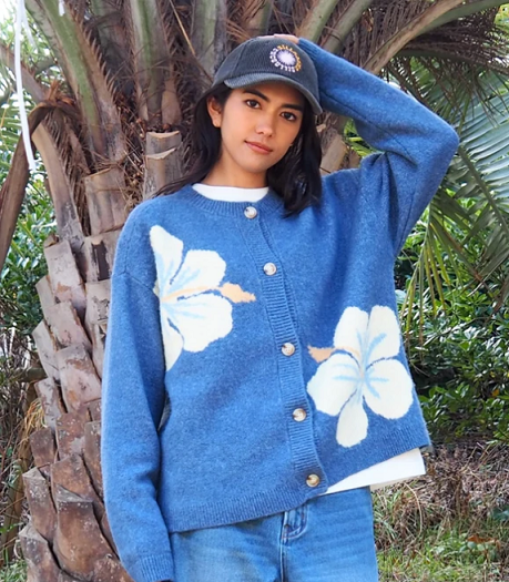 BILLABONG ウィメンズ DIXIE CARDIGAN セーター
