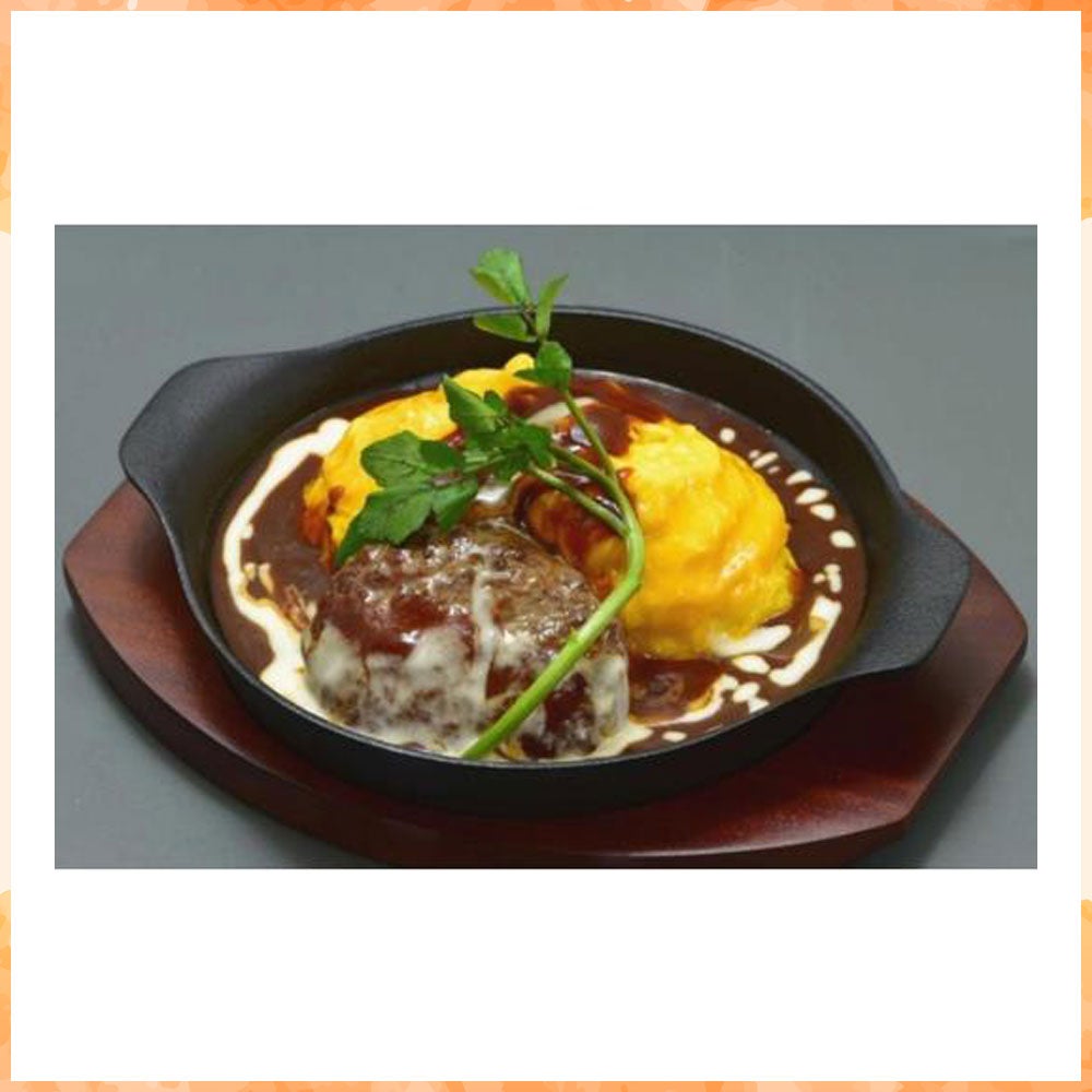 とろ~り卵のデミグラスハンバーグオムライス(レギュラー) 本体価格1,340円(税込1,474円)