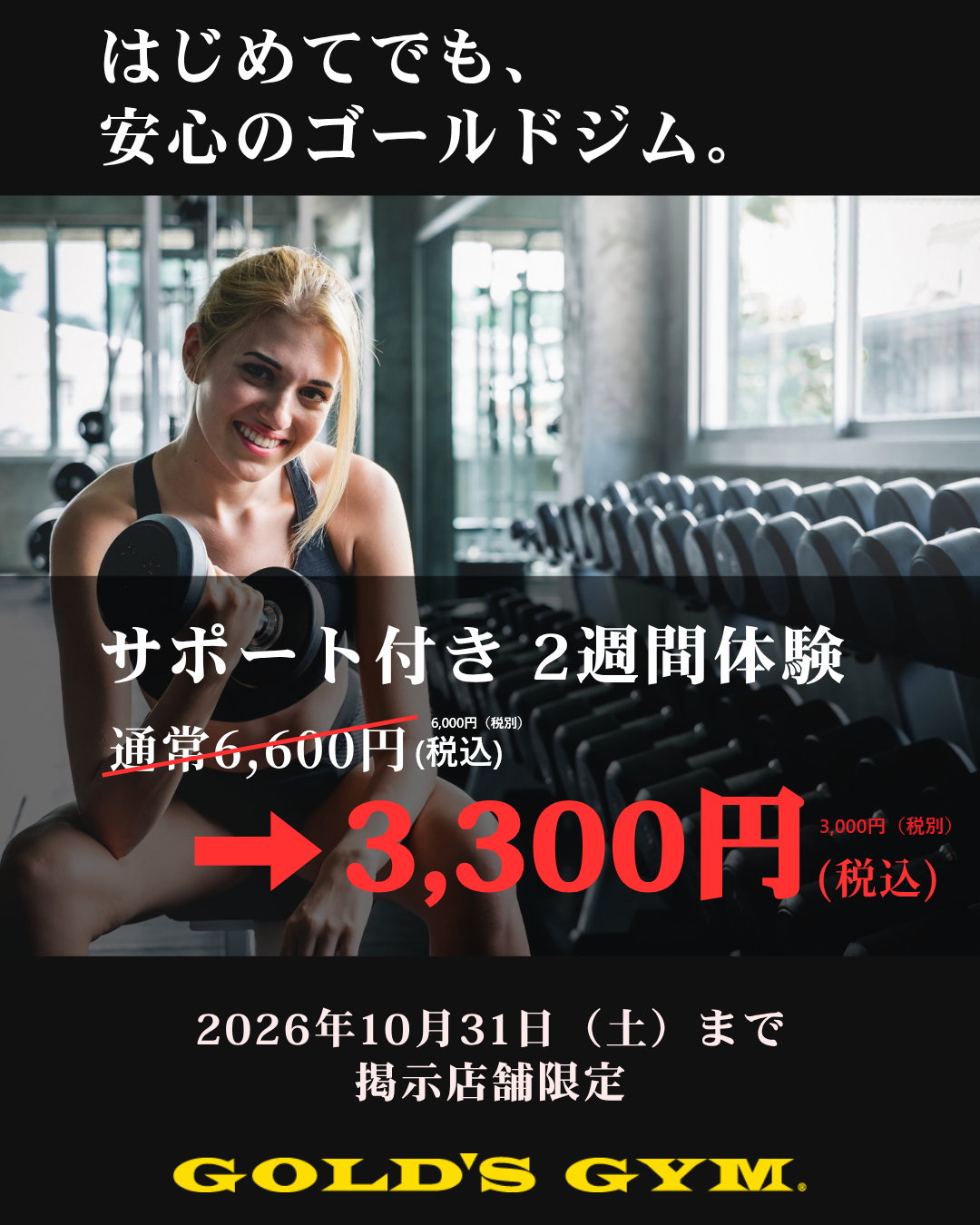 サポート付き2週間体験キャンペーン