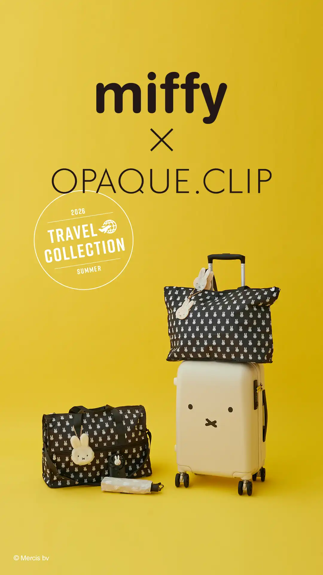 【miffy × OPAQUE.CLIP】コラボレーションアイテム