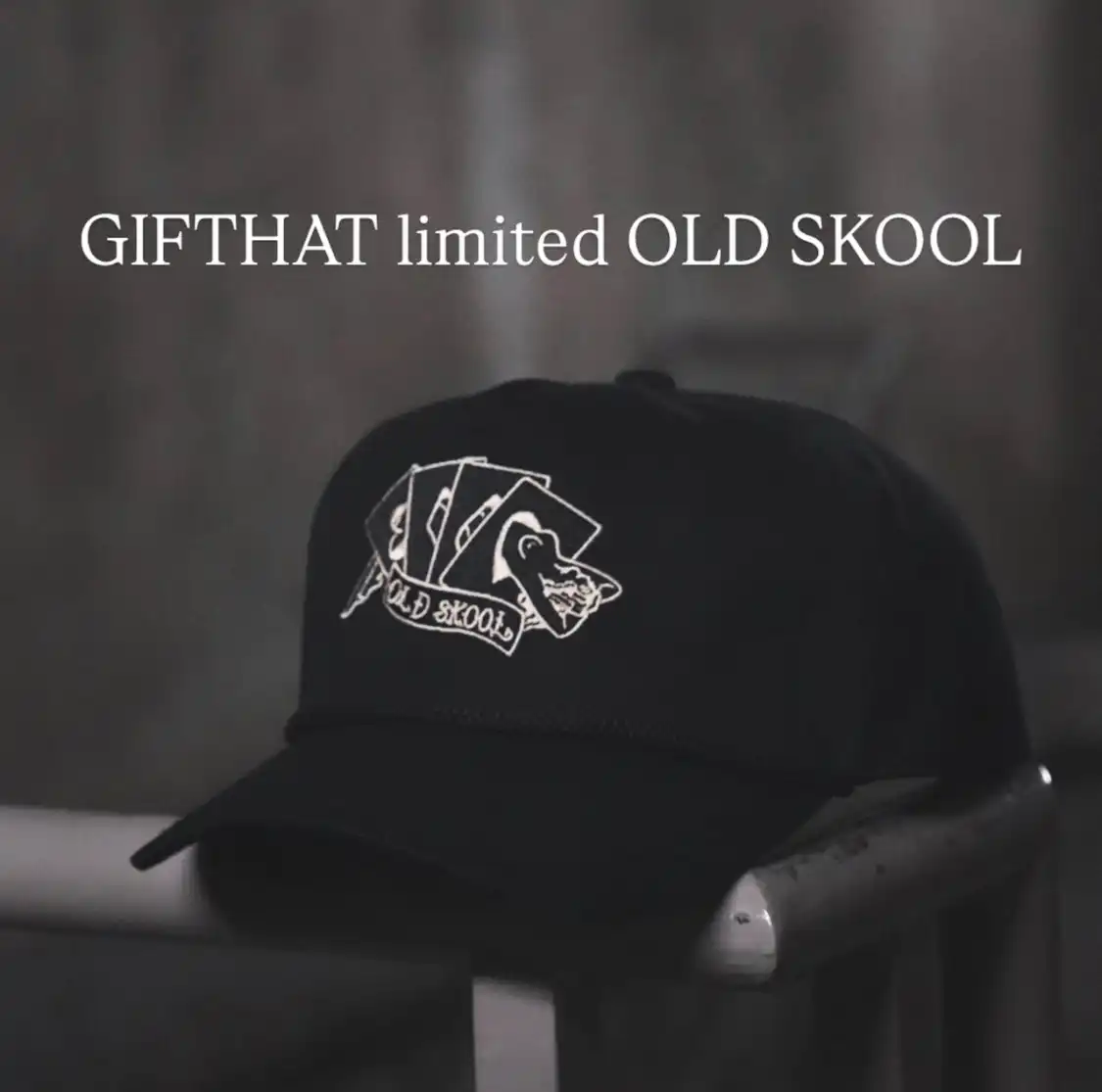gifthat x OLDSKOOL capのご案内