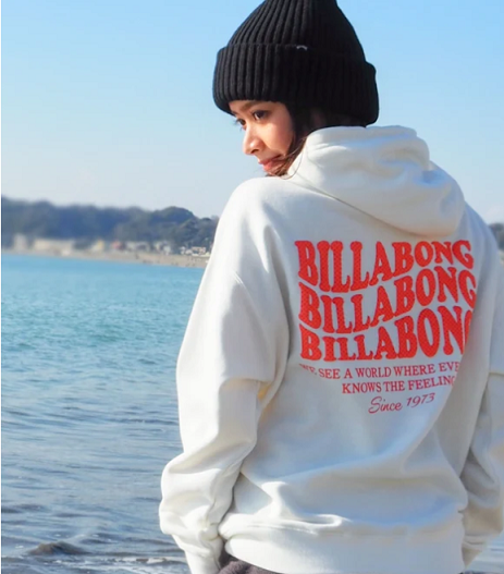 BILLABONG ウィメンズ WAVE LOGO LOOSE FIT PARKA パーカー