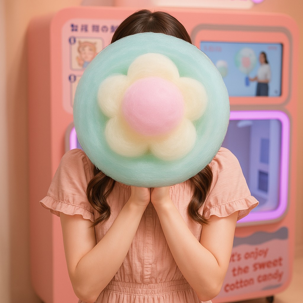 CANDY　SPIN（キャンディースピン）「わたあめ自動販売機」