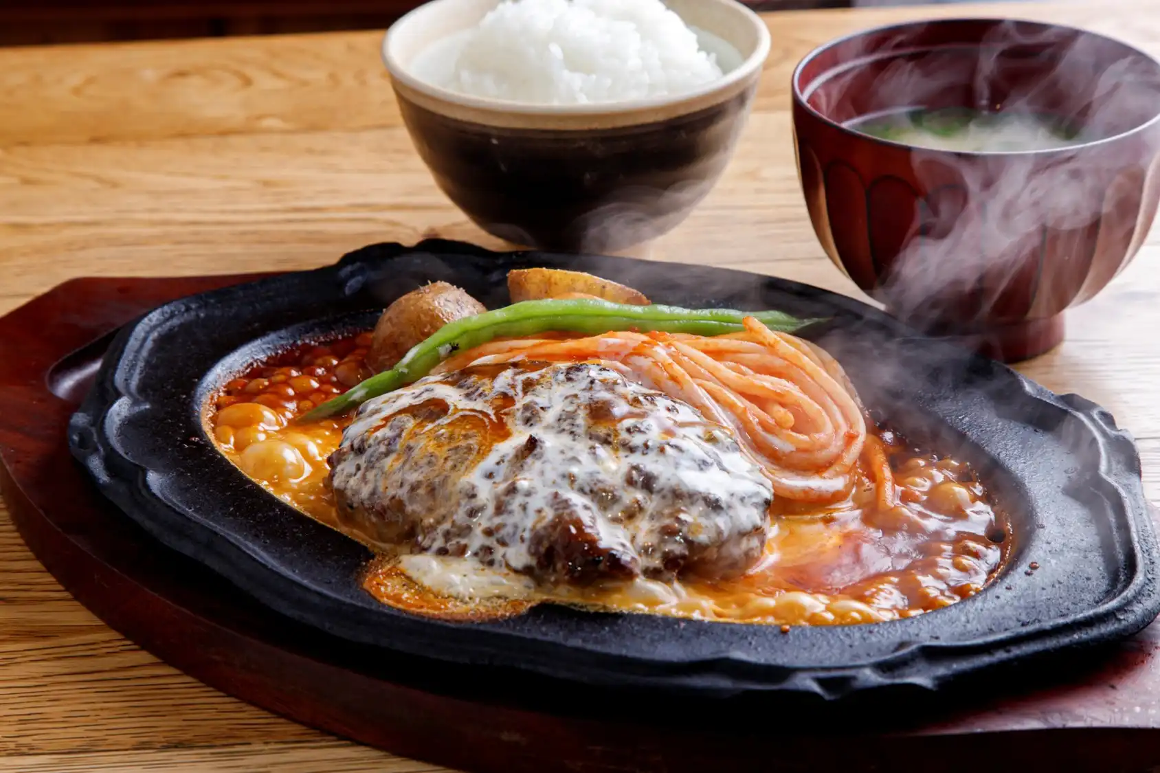 君のハンバーグを食べたい