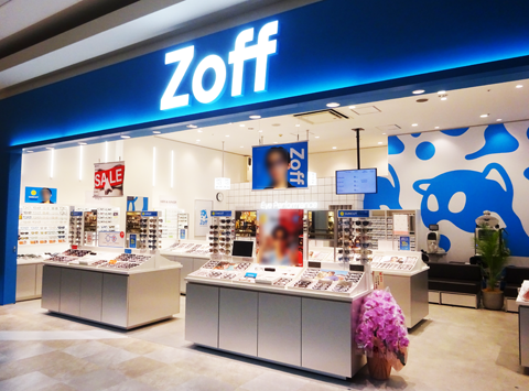 okaap　ショッピングモール模型 ショップ｜Zoff【ゾフ】｜イオンモール堺北花田