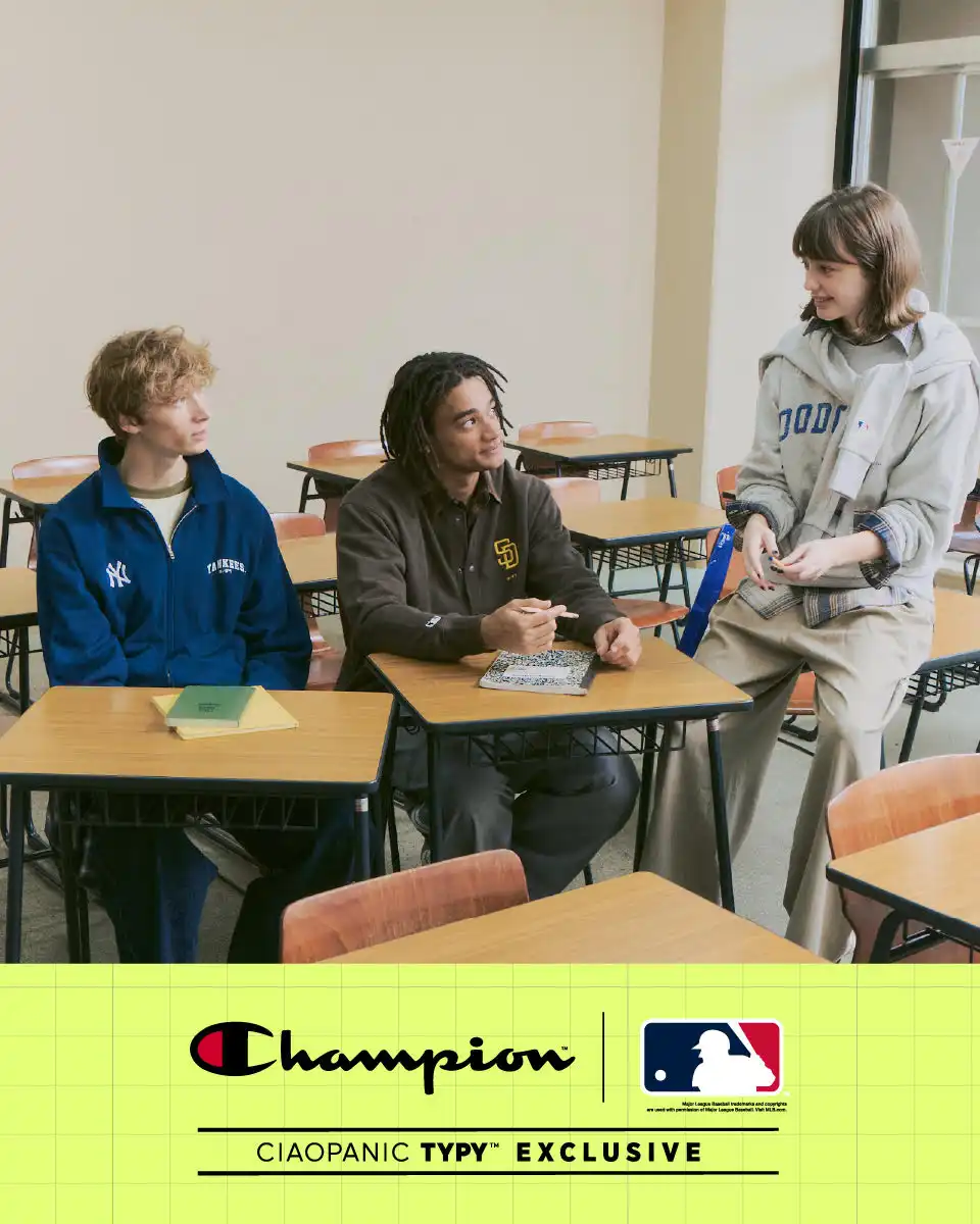 10/10(土)〜Champion | MLB の CIAOPANIC TYPY EXCLUSIVEが登場!! 