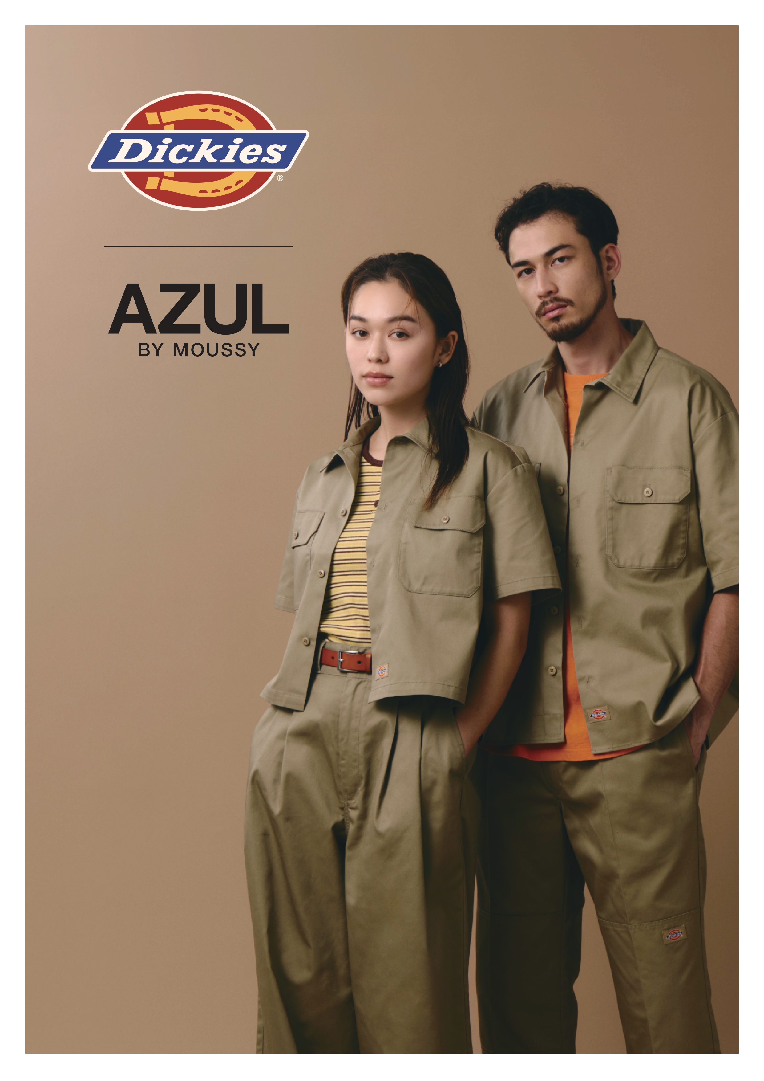 AZUL BY MOUSSY × Dickiesリミテッドエディション発売